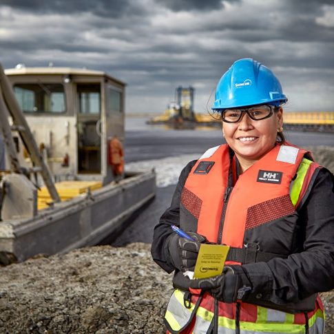 Aboriginal Women Oil & Gas - Industrial - Harderlee