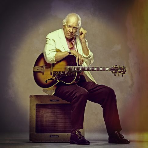 guitar rock and roll amos garrett - portrait - harderlee