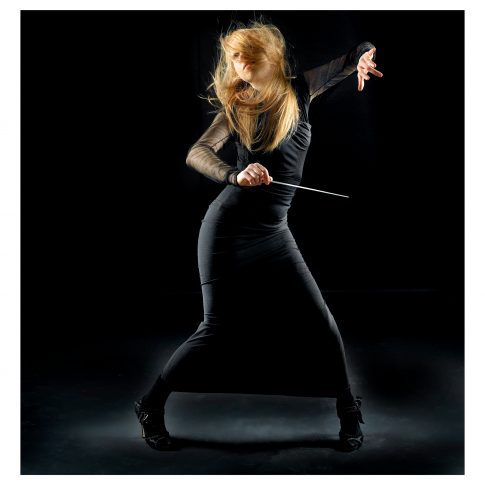female conductor - performing arts - harderlee