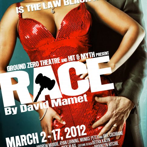 Race Ground Zero theatre - theatre posters - editorial - harderlee